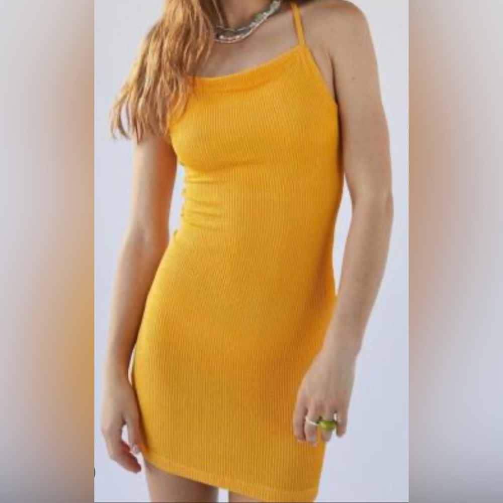 Urban Outfitters Tyra Strappy Textured Mini Dress